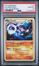 2011 Pokemon Lucario Call of Legends Holo Rare #14 PSA 10 Gem Mint on eBay