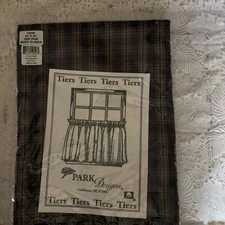 Park Designs Tiers York Sage 72" x 24" One Pair  NEW Farmhouse Country