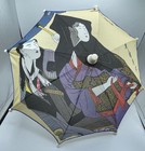 Vintage RARE Mini Sun Parasol Umbrellas Japanese Kimono Personal Set Of 2 — photo 1