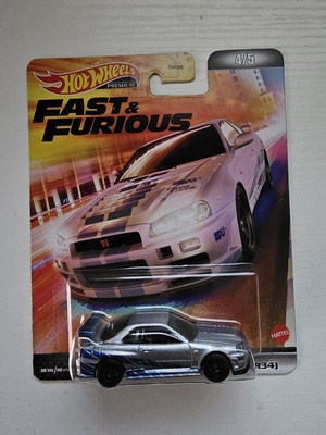 Hot Wheels Fast & Furious Nissan Skyline R34 GT-R