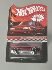 Hot Wheels 1993 Ford Mustang Cobra R 164 Diecast Car Red Gxj20 New Hot Wheels 1993 Ford Mustang Cobra R 164 Diecast Car Red Gxj20 New
