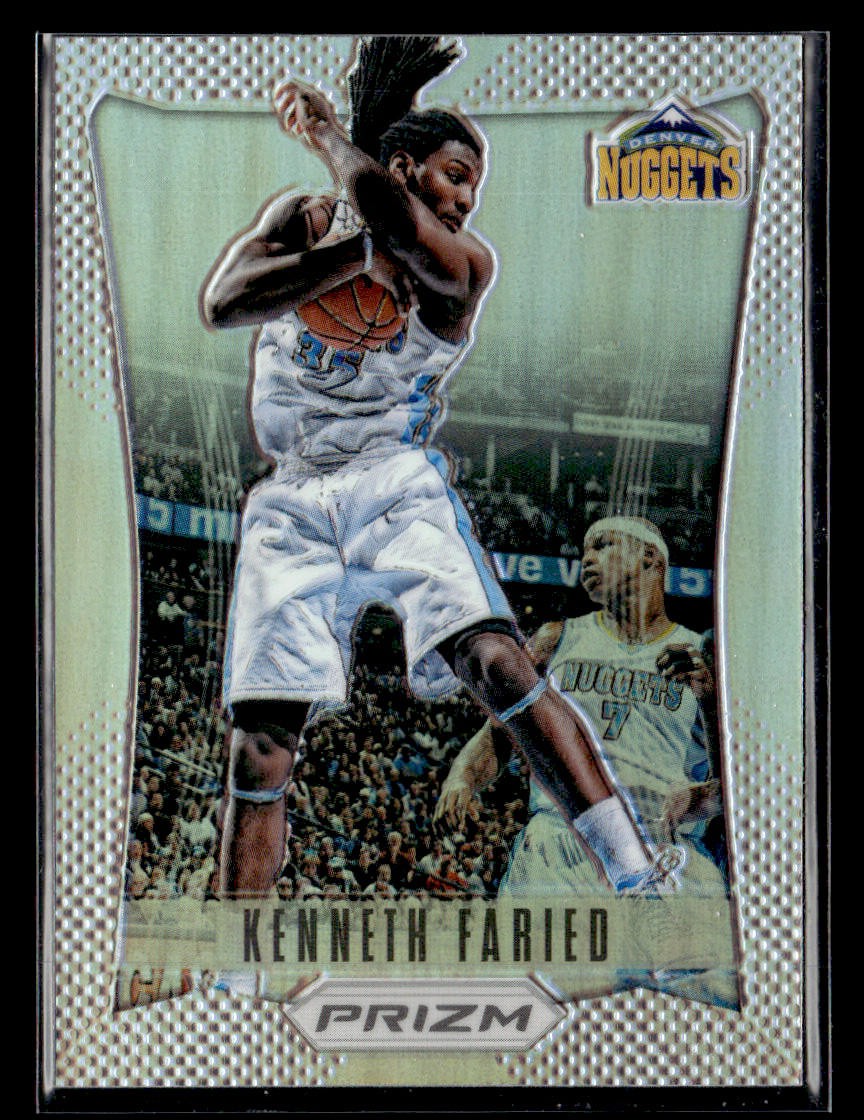 2012-13 Panini Prizm #208 Kenneth Faried Prizms Rookie Card Denver Nuggets