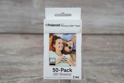 Polaroid POLZ2X350 2x3ʺ Zero Ink Instant Print Digital Photo Paper - 50 Sheets