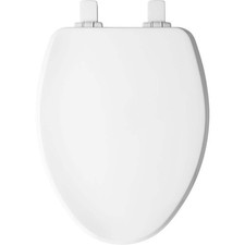 BEMIS Ashland Modern Wood Enamel Toilet Seat Elongated Slow Close 1600E4 000