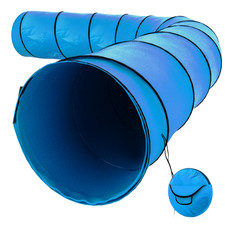 Houseables Dog Tunnel Dog Agility Tunnel Agility Equipment 18 Feet Puppy