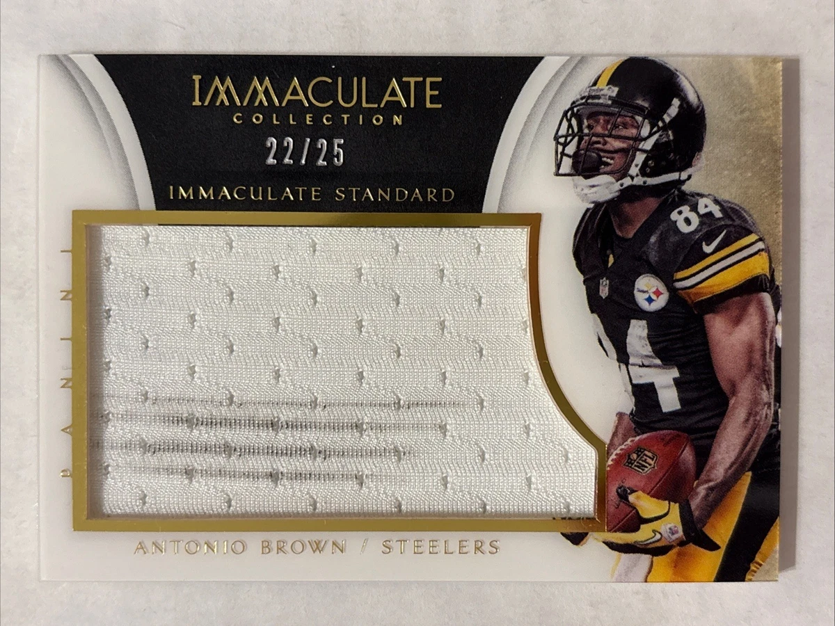 Football Antonio Brown Serial Numbered Sports Trading Card Singles