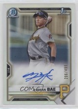 2021 Bowman Chrome Prospects Refractor /499 Ji Hwan Bae Ji-Hwan #CPA-JB Auto 1u6