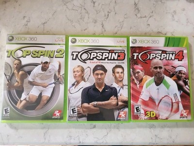 2K Sports Top Spin 2, 3, & 4 - For Xbox 360