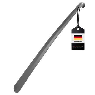 bremermann Schuhlöffel, Komfort-Schuhanzieher, groß 58 cm, aus Metall   grau