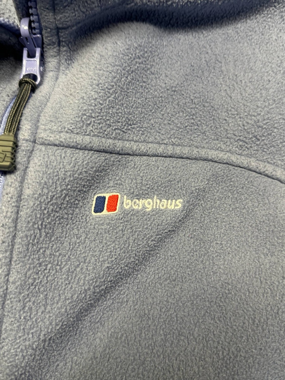 Berghaus Women’s Full Zip Long Sleeved Fleece Jacket Lilac Size 14 image 2