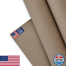 Marine Vinyl Fabric Upholstery Faux Leather Outdoor Boat 1 Yard Cut 36x54 Pebble