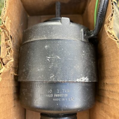 #ad #ad GE Motor 5KSP11FG1214S Hvac Hz60 115v 1 20 Hp 1550 Rpm Tested $120.00