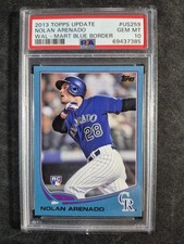 2013 Topps Update Series Nolan Arenado #US259 RC Wal-mart Blue Psa 10 Pop 125