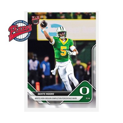 Dante Moore Oregon Ducks 2025-26 Bowman U NOW Football Card 44 Presale