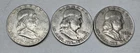 Lot # 1198 - Franklin Half Dollar - 90% Silver - 1.50 Face - Unknown Grade
