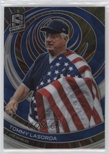 2023 Panini Chronicles Spectra Hyper Prizm 3/50 Tommy Lasorda #16 HOF 04br
