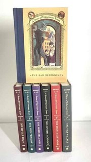 A Series of Unfortunate Events by Lemony Snicket Vols 1 through 7