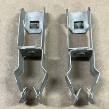 (QTY 2) CADDY ERICO 1238P - 1/2" EMT CONDUIT TO "Z" PURLIN CLIP 8P