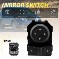 Driver Side Power Mirror Switch Control Knob For 2013-2019 Nissan Pathfinder EI
