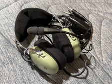 David Clark H10-13X ENC Aviation Headset - Good Condition - Active Noise Cancel