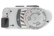  MINT Leica Light Meter MR4 MR-4 Silver for M2 M3 M4 MR Meter From JAPAN
