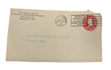 Rockwood Sprinkler Company Seattle Washington 1915 Letterhead Envelope Front ED