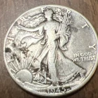 1945 Walking Liberty Half Dollar Silver Actual coin Reduced Priced Great Add