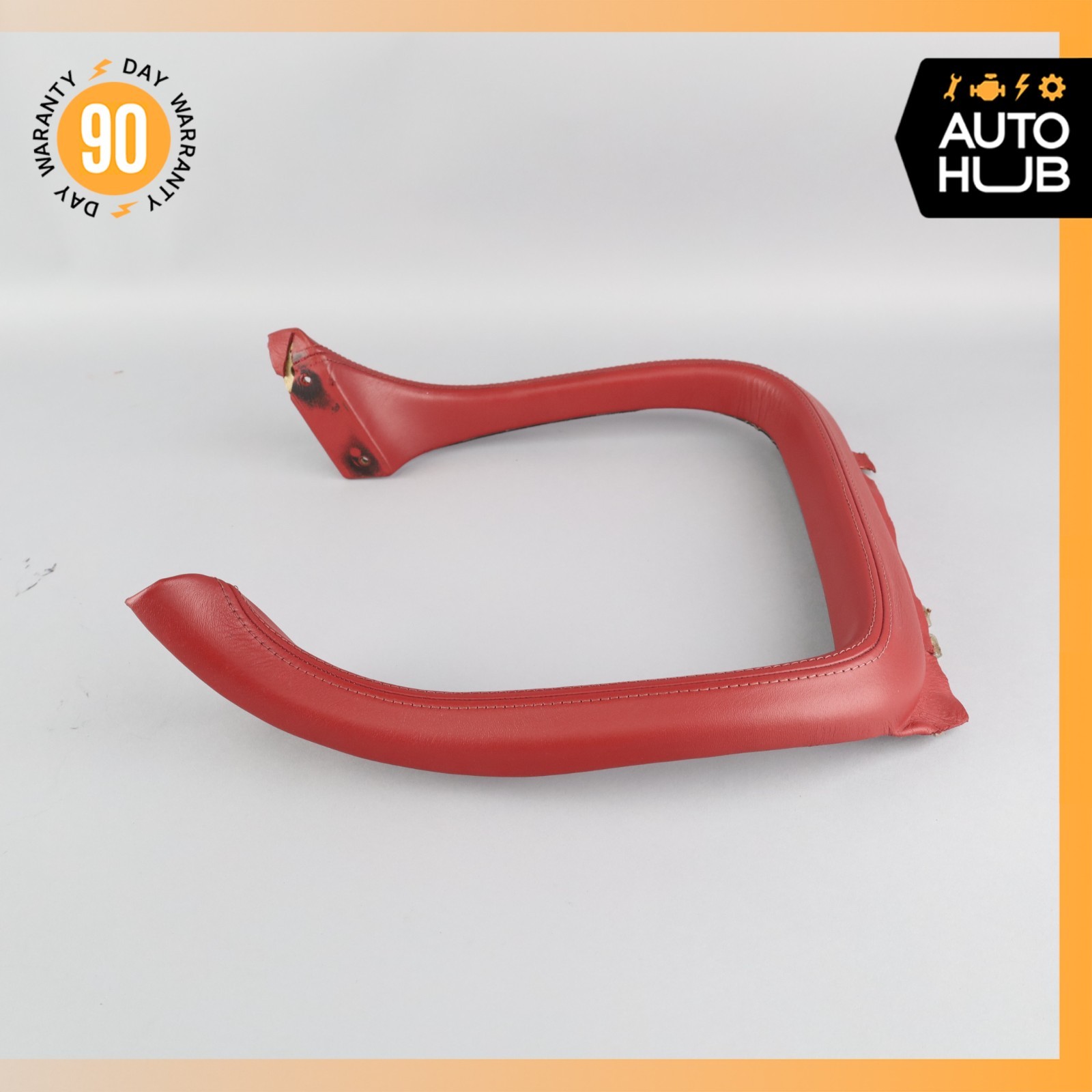 00-04 Aston Martin DB7 Front Center Console Trim Cover Red OEM 35k