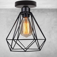 Vintage Industrial Pendant Light 1-3 Way Hanging Retro Ceiling Lamp E27 UK
