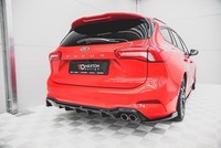 Maxton Design Heckansatz Diffusor Passend FüR Ford Focus St-Line Kombi Mk4 Schwa
