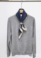 70 cashmere 30 silk Blanc pattern double side printed square Wrap shawl 25''