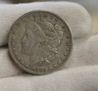 1880 S US Morgan Silver Dollar $1 VF