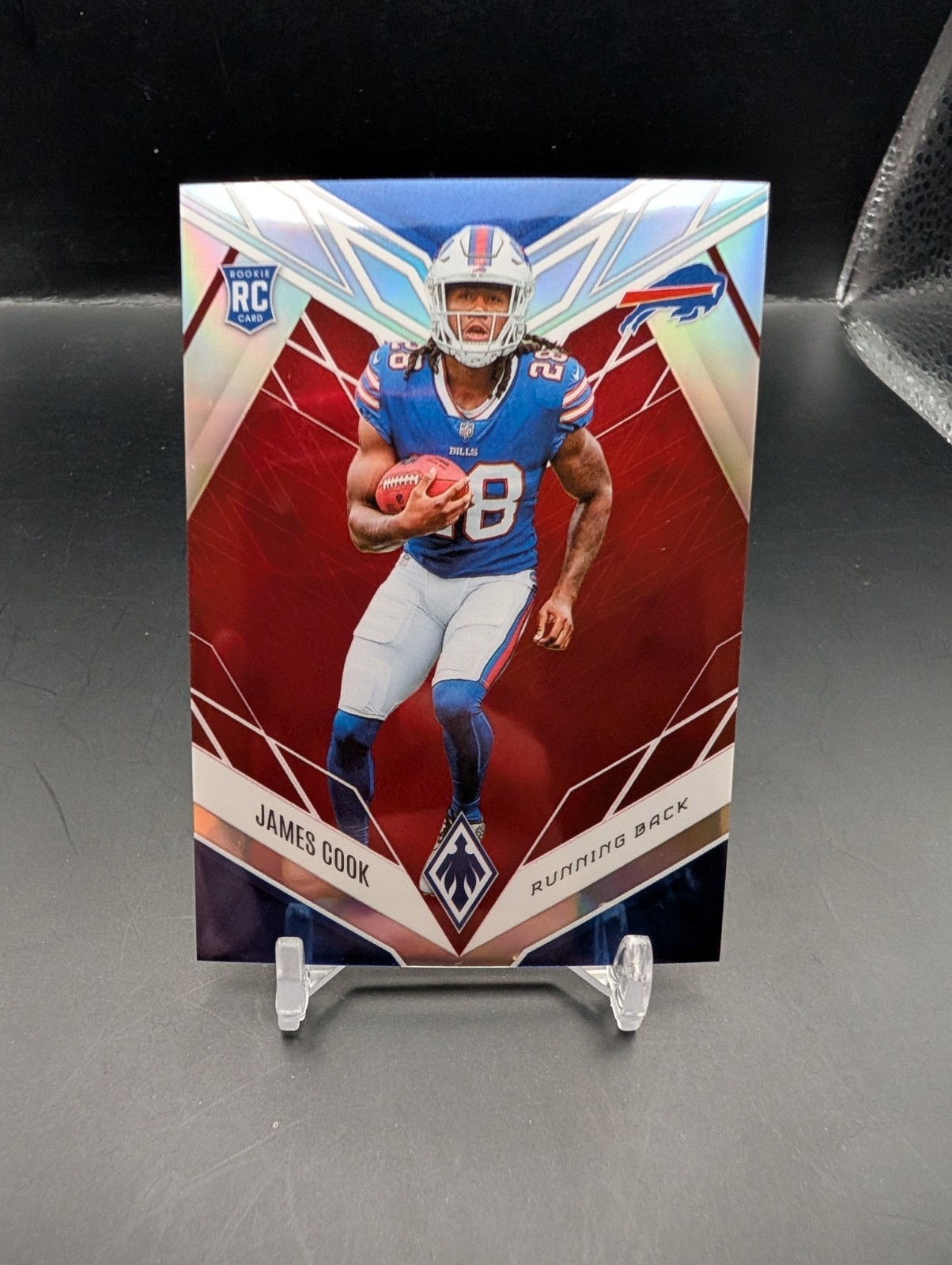 2022 Panini Phoenix James Cook Red #/250 Rookie Rc #115 Bills