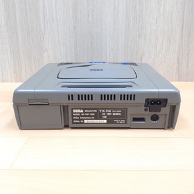 SEGA SATURN CONSOLE JAPAN GRAY Bundle with 6 Games & Memory VF2 V. Hunter Tested