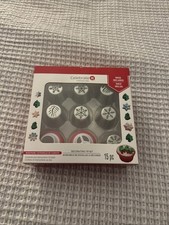 Celebrate It Decorating Tip Set Christmas Bakeware/ 15pc.