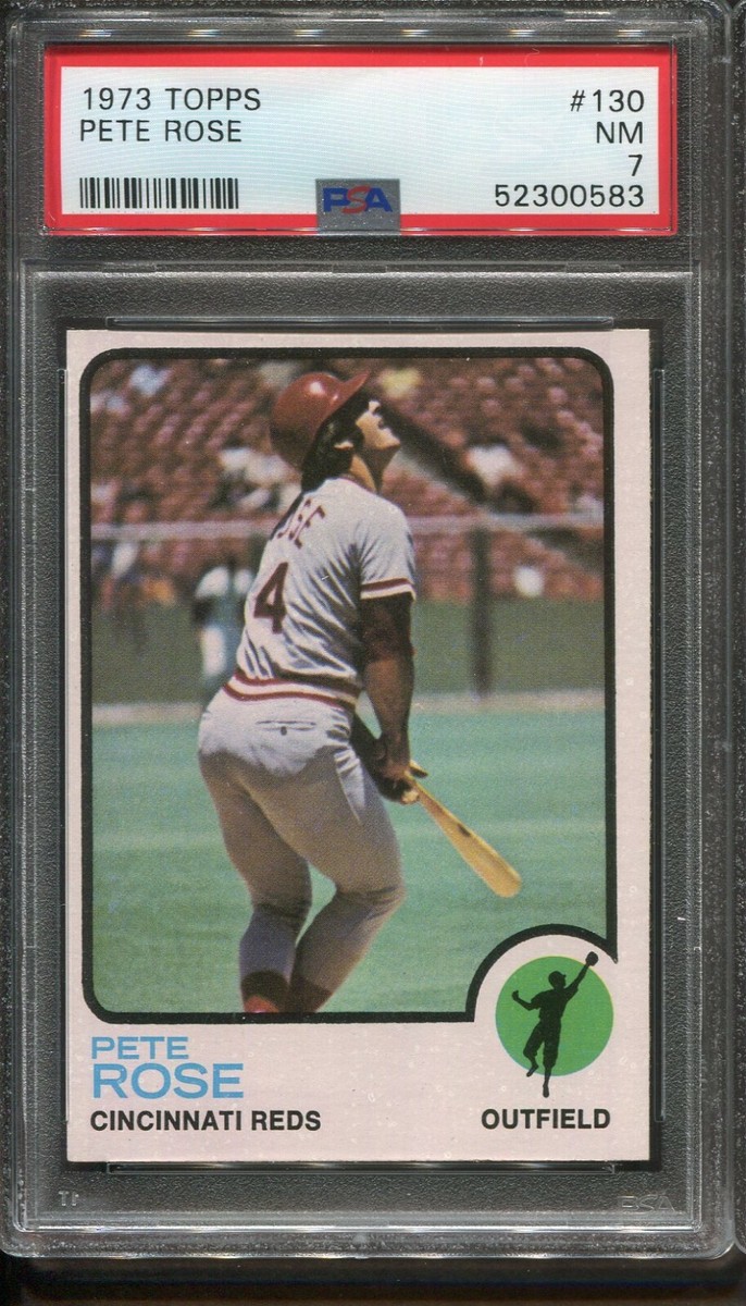 1973 Topps #130 Pete Rose PSA 7 Cincinnati Reds | eBay