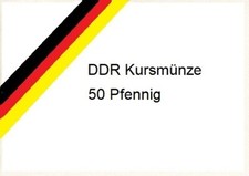 DDR M&uuml;nzen Kursm&uuml;nzen 50 Pfennig Auswahl nach Jahr