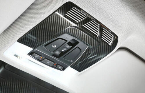 For BMW 3 4 Series M3 M4 2013-2019 Carbon Fiber Front Reading Light Lamp Frame - Bild 5 von 7