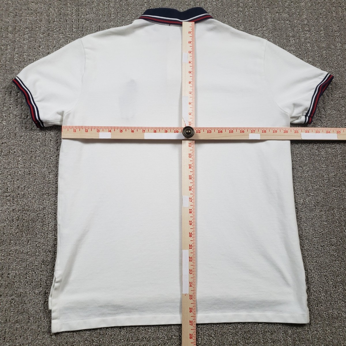 POLO RALPH LAUREN BIG PONY WHITE チーフキーフ Polo Ralph Lauren Shirt Mens Large White Chief Keef Big Pony