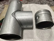 Selkirk Pellet Vent Model SPV Pipe 3-Inch Tee W/ Clean Out cap 623009 Made USA