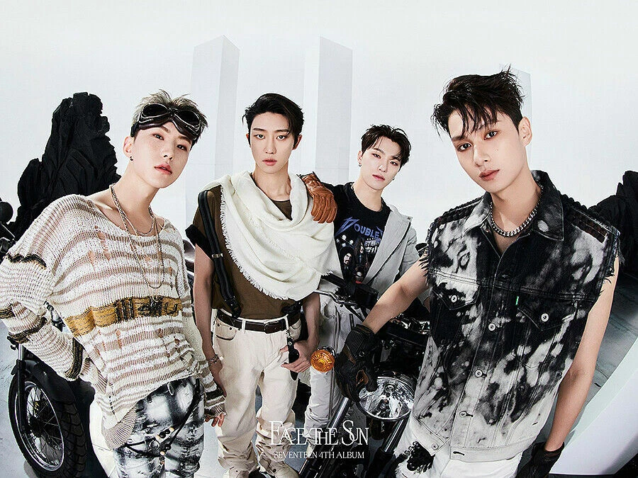 SEVENTEEN FACE THE SUN 4th Album CARAT JOSHUA Ver CD+Binder+Booklet+Lyric+4Card - Image 4 of 4