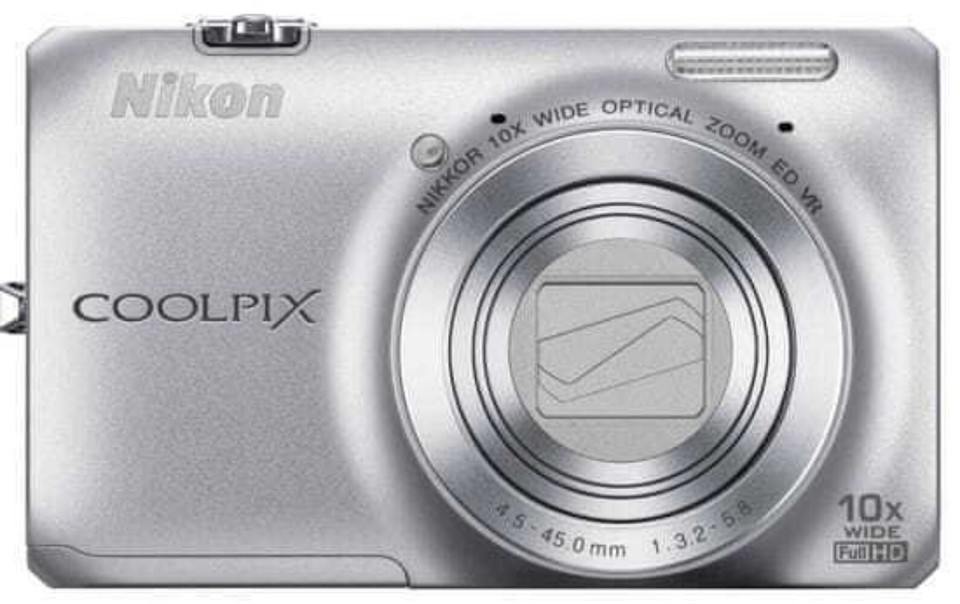 Appareil Photo Numérique Compact Nikon COOLPIX S6300 - 16 MP, Zoom 10x - Rouge - Occasion état Fonctionnel