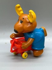Get Along Gang Montgomery Moose Windup Figure Tomy 1984 - Vintage Tested Works