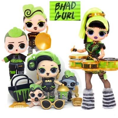LOL Surprise OMG Bhad Gurl Remix + 6 BHADDIE - Lot Famille Personnages