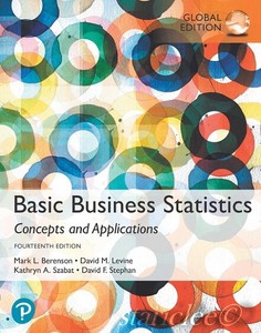 Details About New 3 Days To Us Basic Business Statistics 14th Edition Mark Berenson Levine 14e - 