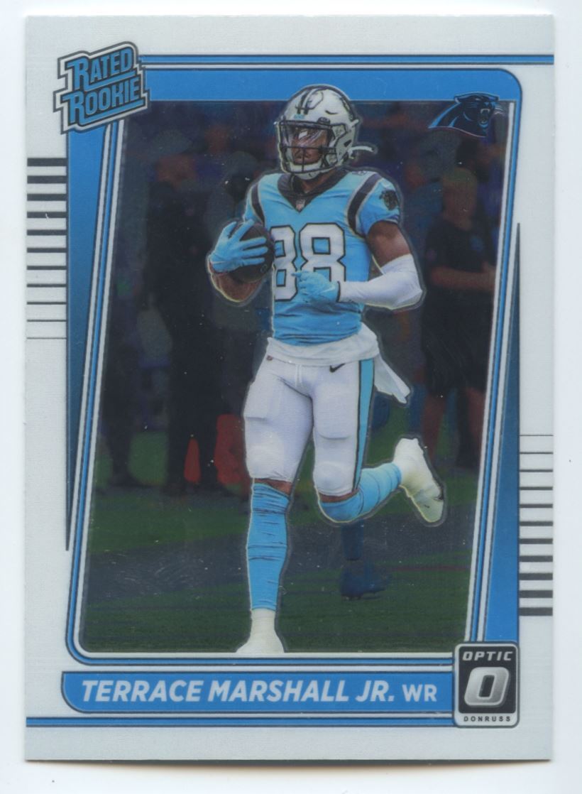 2021 Donruss Optic Football Terrace Marshall Jr. Rookie Carolina Panthers #218