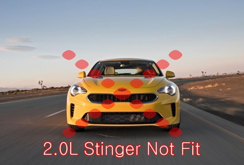 Genuine OEM Front Bumper Air Vent LH Driver Side 1PC For 2018-2023 Kia Stinger - Picture 5 of 5