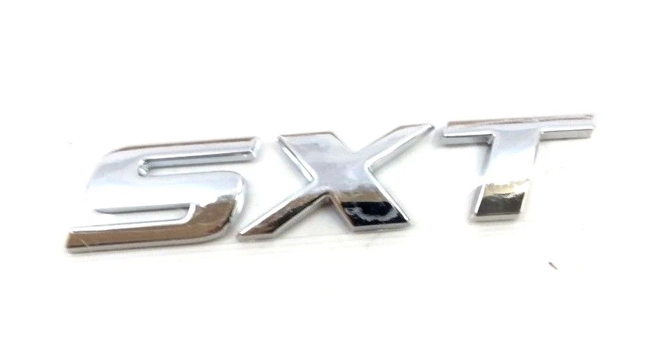 Dodge Journey Grand Caravan Dart SXT puerta levadiza trasera tapa maletero cromo emblema OEM Foto 2 de 4