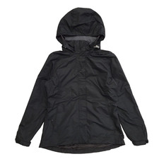 Peter Storm Hooded Lightweight Jacket Black Zipped Women's Uk L Eu 40 L134