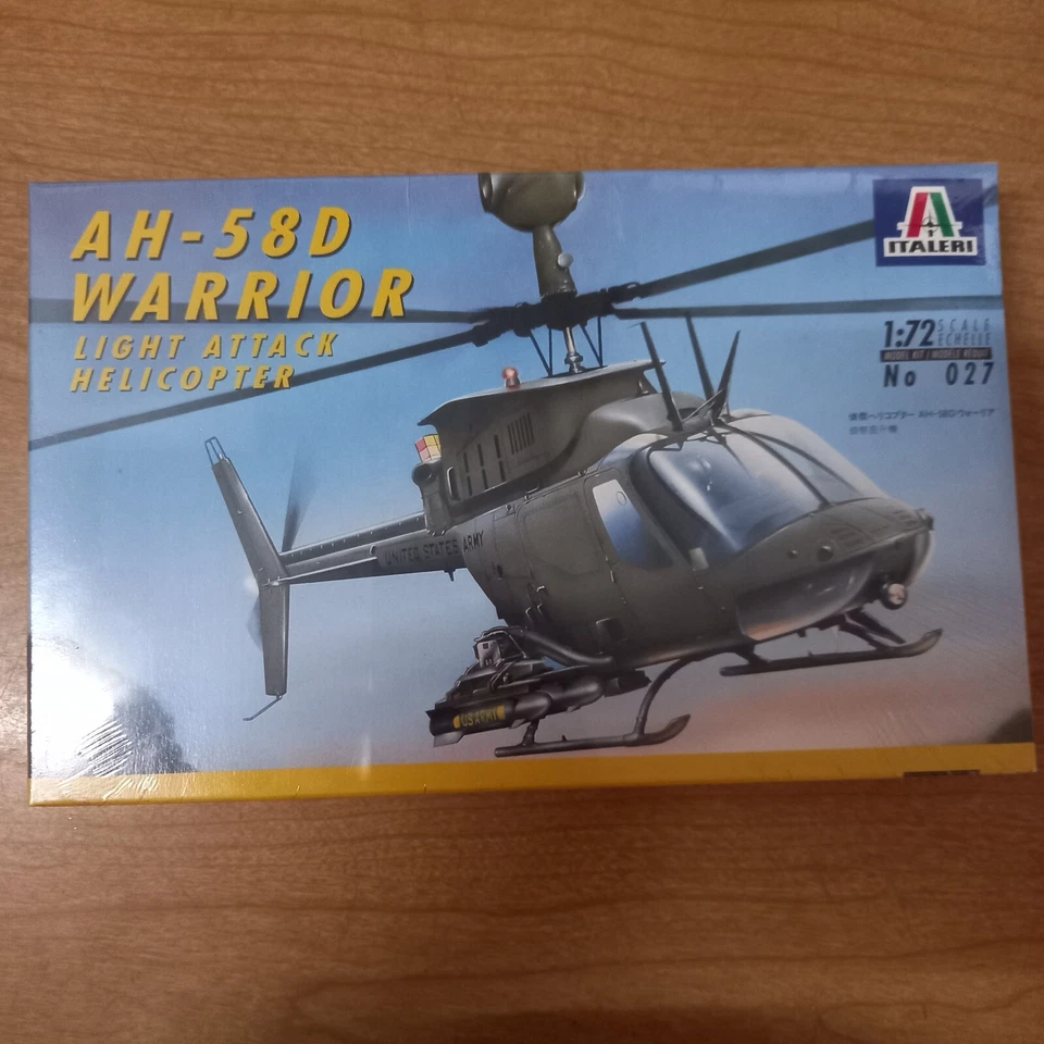 Ah-58 D Warrior Light Attack Helicopter